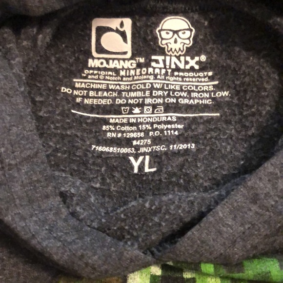 Minecraft Hoodie - Picture 2 of 2